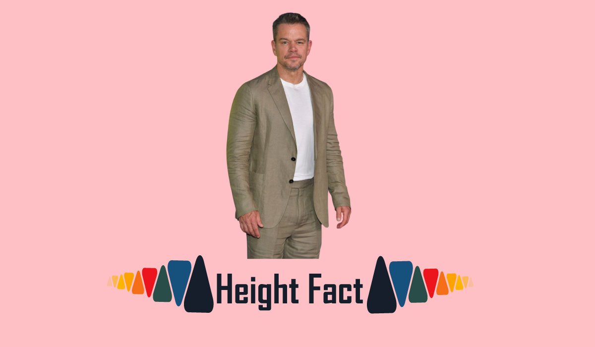 Matt Damon Height