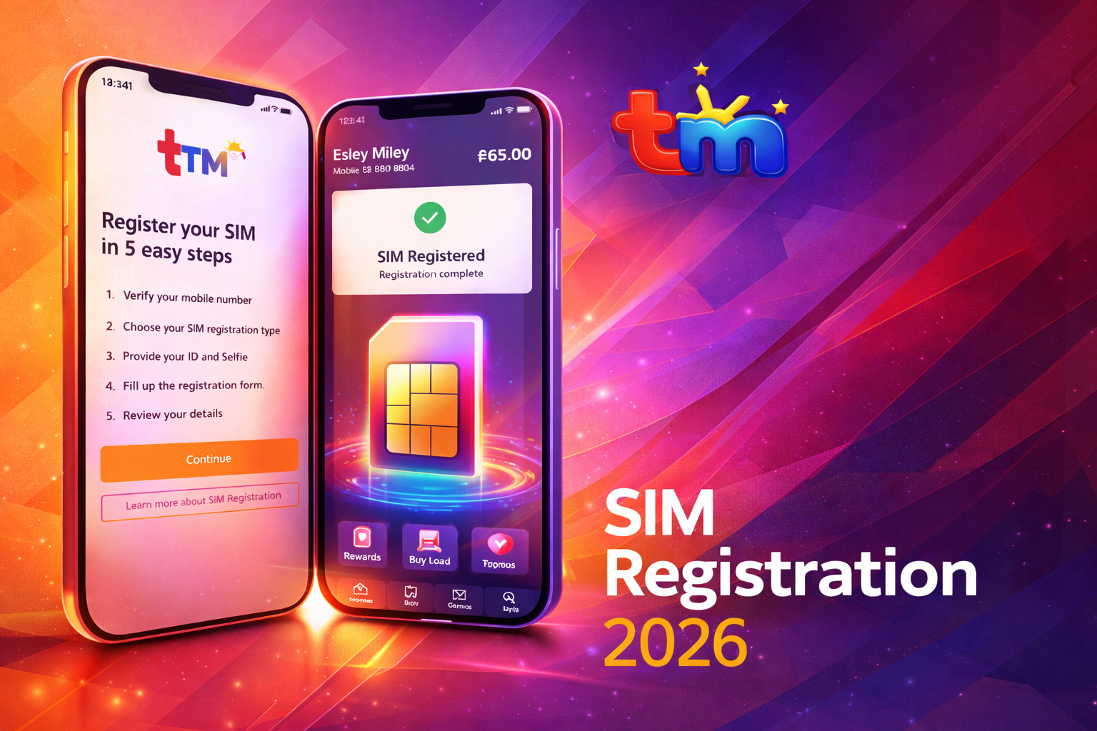 TM SIM Registration 2026 Philippines
