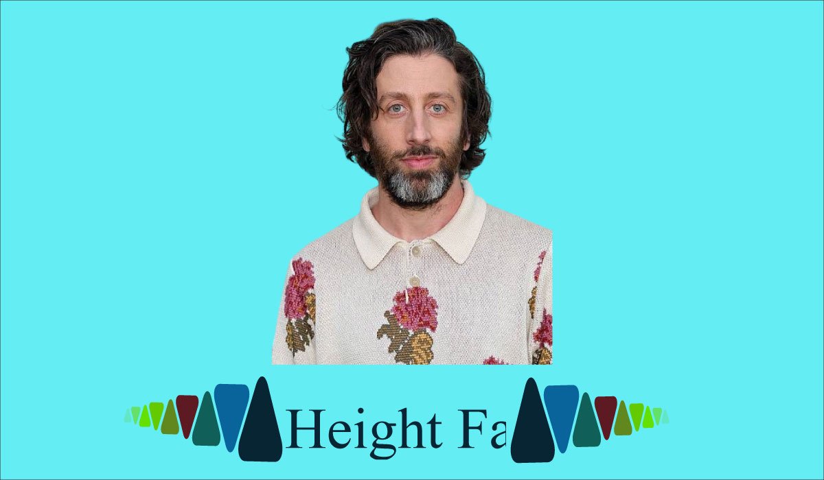 Simon Helberg Height