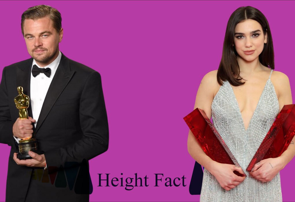 Leonardo DiCaprio and Dua Lipa