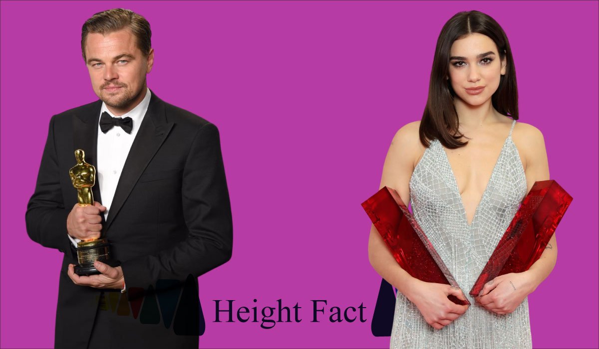 Leonardo DiCaprio and Dua Lipa