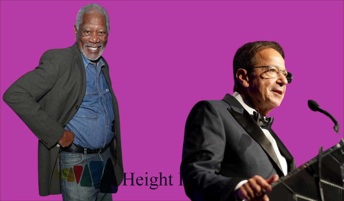 Morgan Freeman and John Paulson